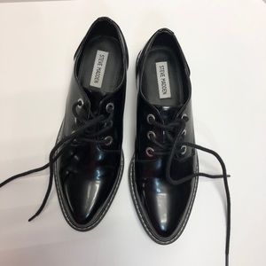 Steve Madden Oxfords Black Flat